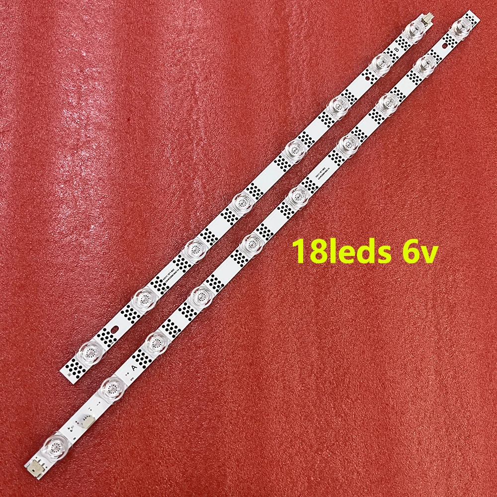 5/10 KIT LED Backlight Strip For 43p635 18leds 43S453, 43S455, 43S45, 43S451 43S11, 18x1-A15, 43HR330M18A0