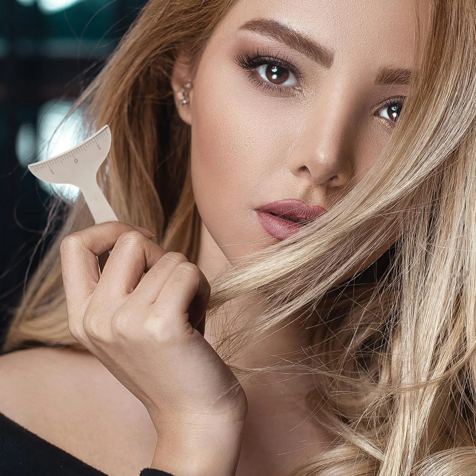 Lineal Eye Socket Messwerkzeug Edelstahl Messung Brow Mapping Lineal Pupillary Distance Meter Body