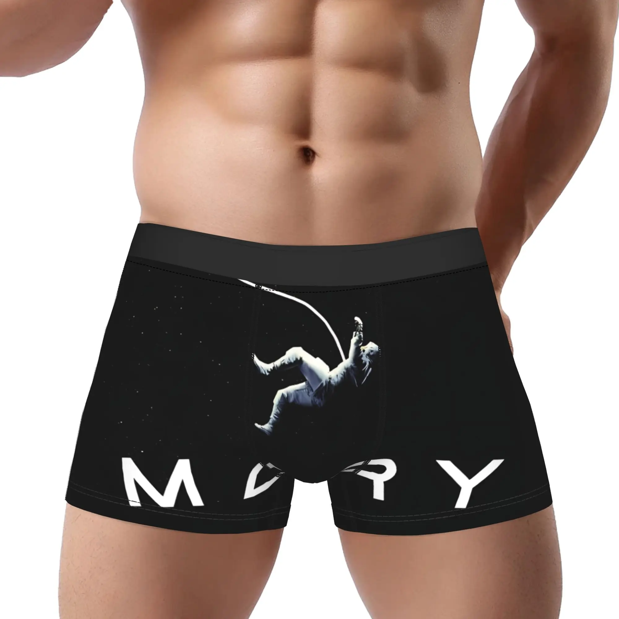 

1piece Project Hail Mary Underpants Breathbale Panties Male Underwear Print Shorts