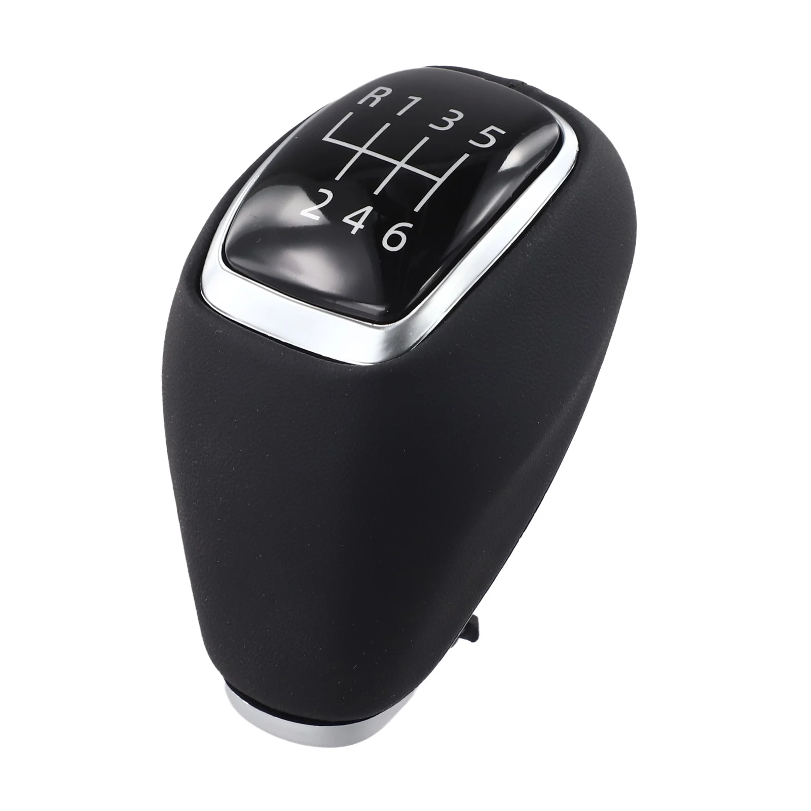8*7*4.5 Gearshift Lever Comfortable Gear Lever Handle Part Stylish Leather Finish for versatile Compatibility Easy Installation