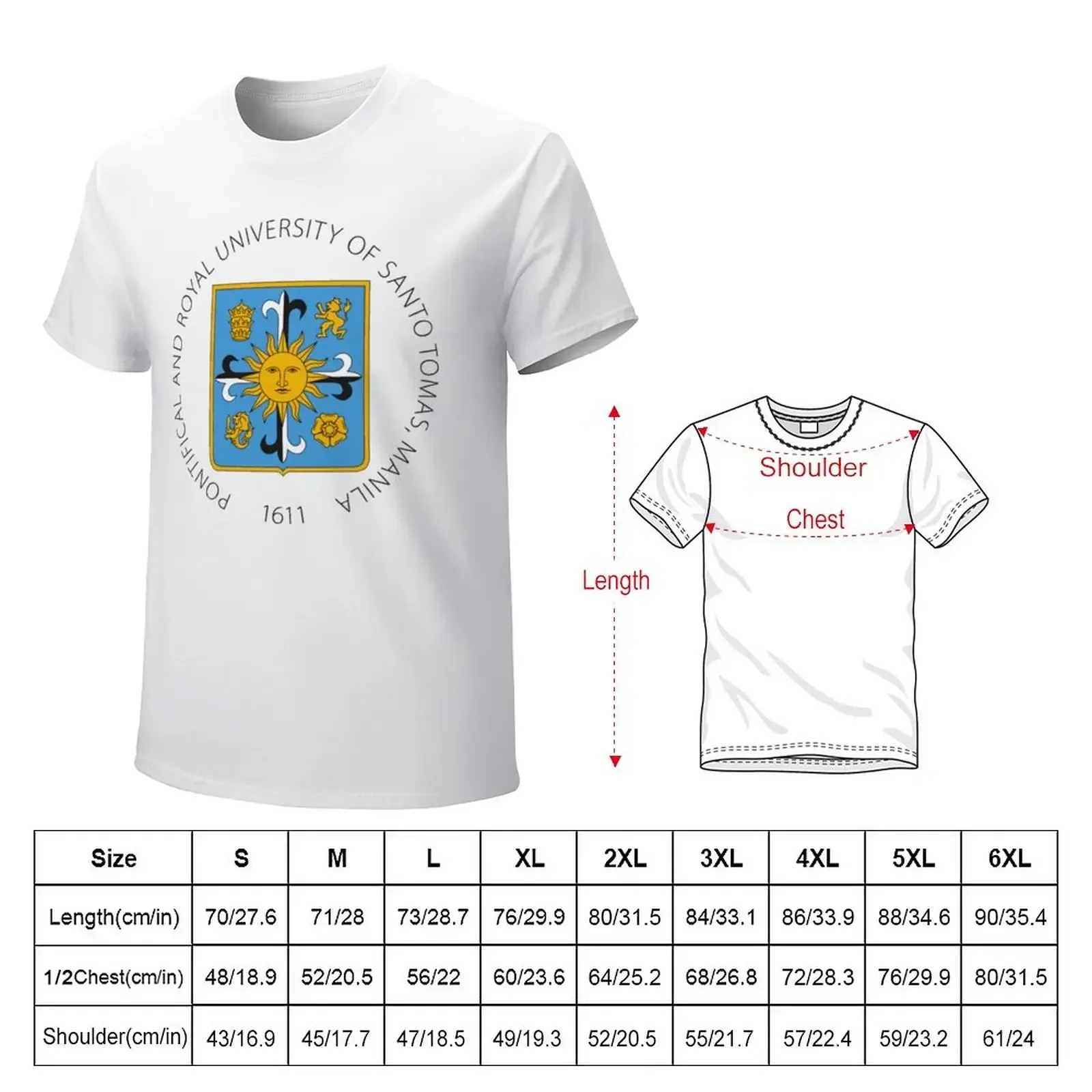 University of Santo Tomas T-Shirt Aesthetic clothing new edition t shirts for men