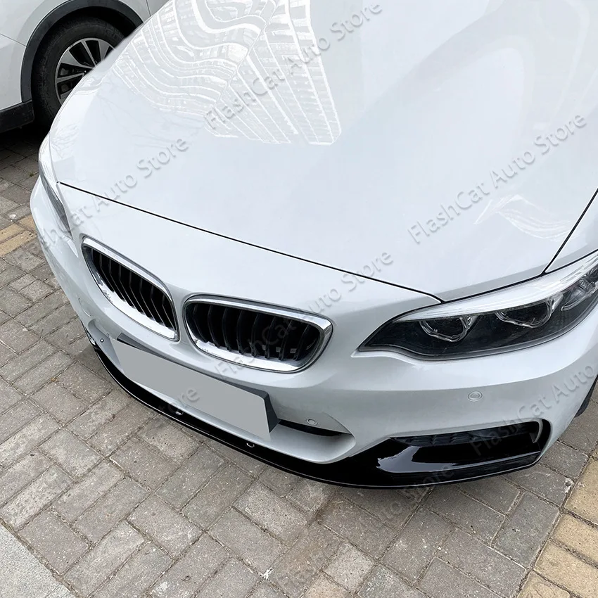 Для BMW 2 серии F22 F23 M235i M240i 220i 228i 230i M-Sport 2014-2021 автомобильный передний бампер спойлер губа бампер диффузор защита тюнинг