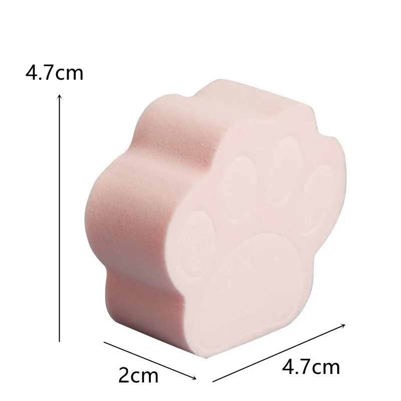 Cute Cosmetic Puff Powder Smooth Women\'s Makeup Foundation Sponge Beauty Make Up Tools Pink Cat Paw Shape New