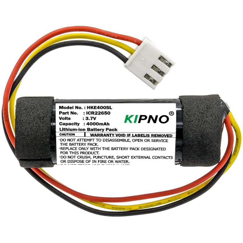 

KIPNO Speaker Battery 3.7V 4000mAh ICR22650 for HARMAN&KARDON Onyx Studio 4
