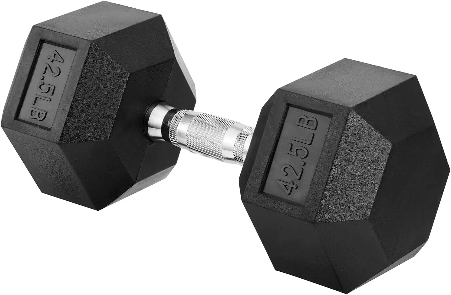 

Dumbbell Set 2.5 125 lb Rubber Encased Exercise Fitness Dumbbells Weights Dumbbells Set of 2 Hand Weight for Strength Training (