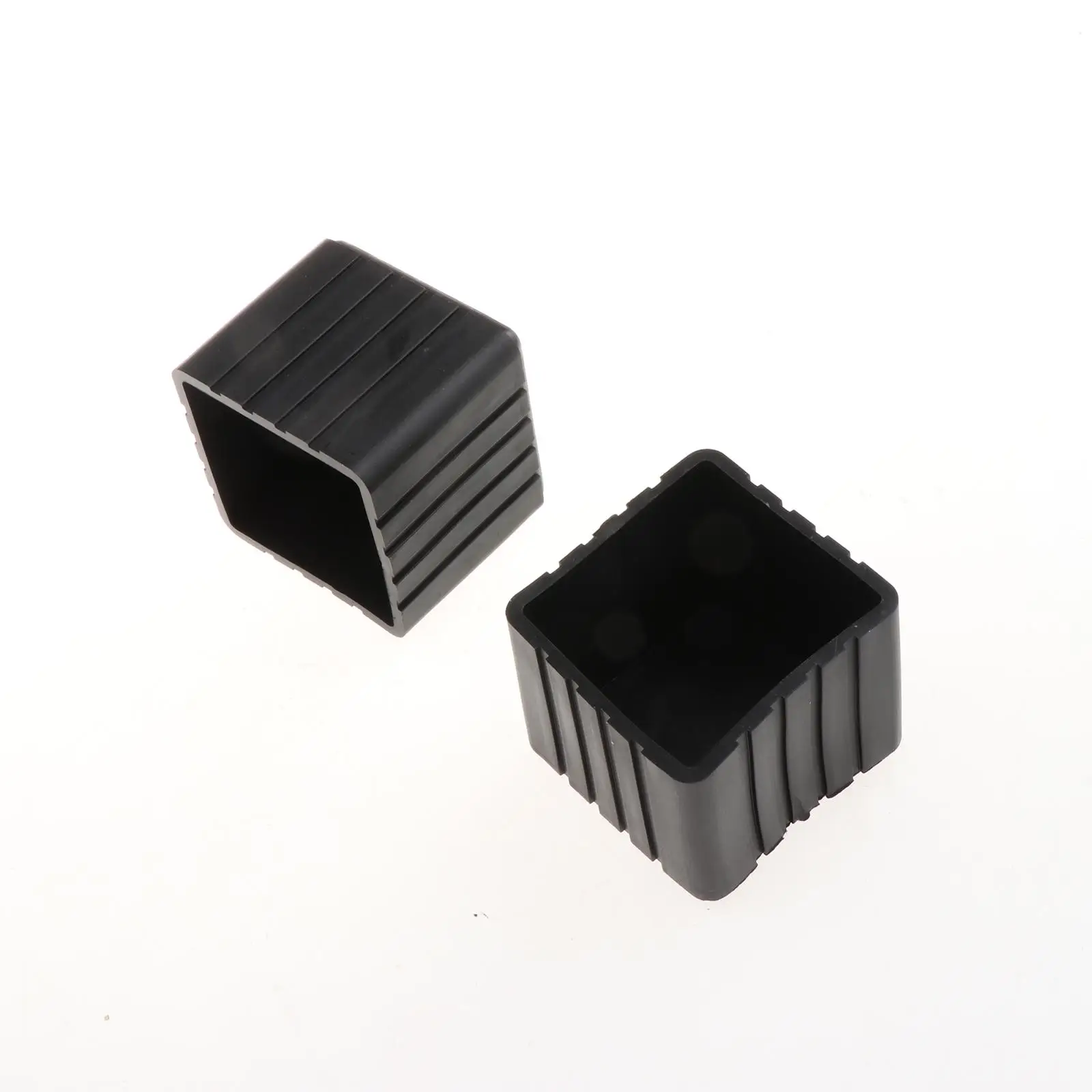 Fitness Equipment Square End Cap PP Material Easy Install Foot Protector Gym Accessory for Home Gym Room
