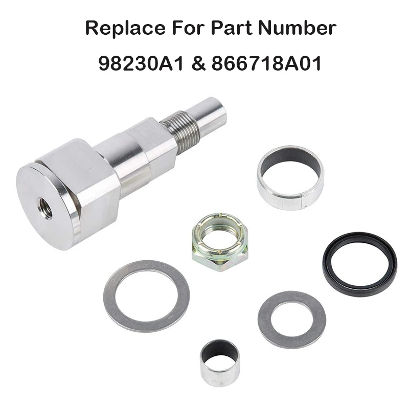 

1Set Upper Steering Gimbal Swivel Shaft Pin Sea Bushing Nut Kit Stainless Steel Accessories 98230A1 866718A01