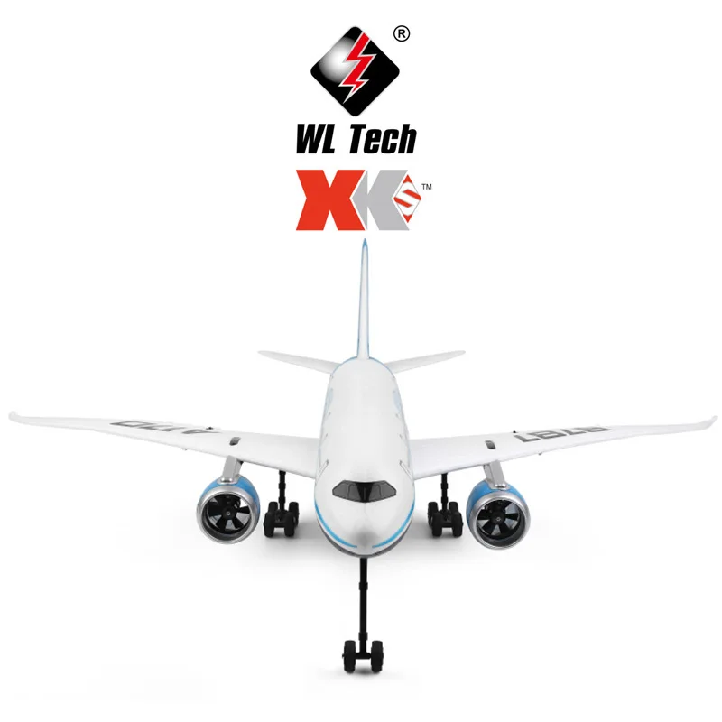 Wltoys-Xk A170 محاكاة RC الطائرة ، جهاز التحكم عن بعد ، طائرة شراعية الجناح الثابتة ، ثلاثية الأبعاد ، وضع 6G ، نموذج الطائرة ، لعبة هدية