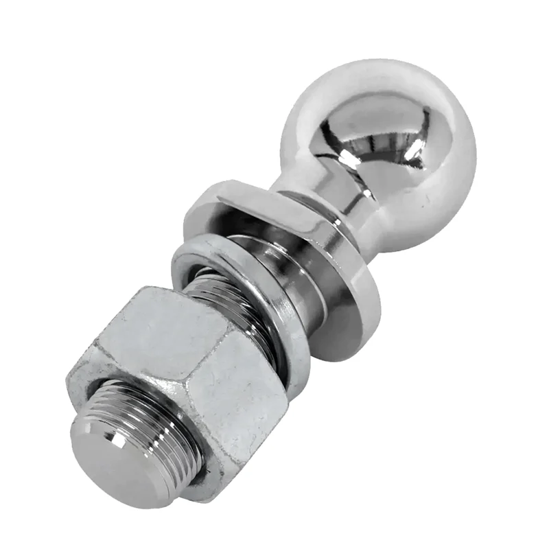A45I Sfera di traino per montaggio su gancio d'attellio cromato Capacità 50 mm di diametro Parti del rimorchio Accessori per camper