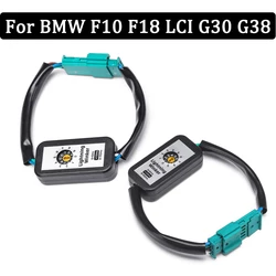 2Pcs Car Dynamic Turn Signal Indicator Led Taillight Add-On Module Cable Wire Harness For BMW F10 F18 Lci G30 G38 Tail llight
