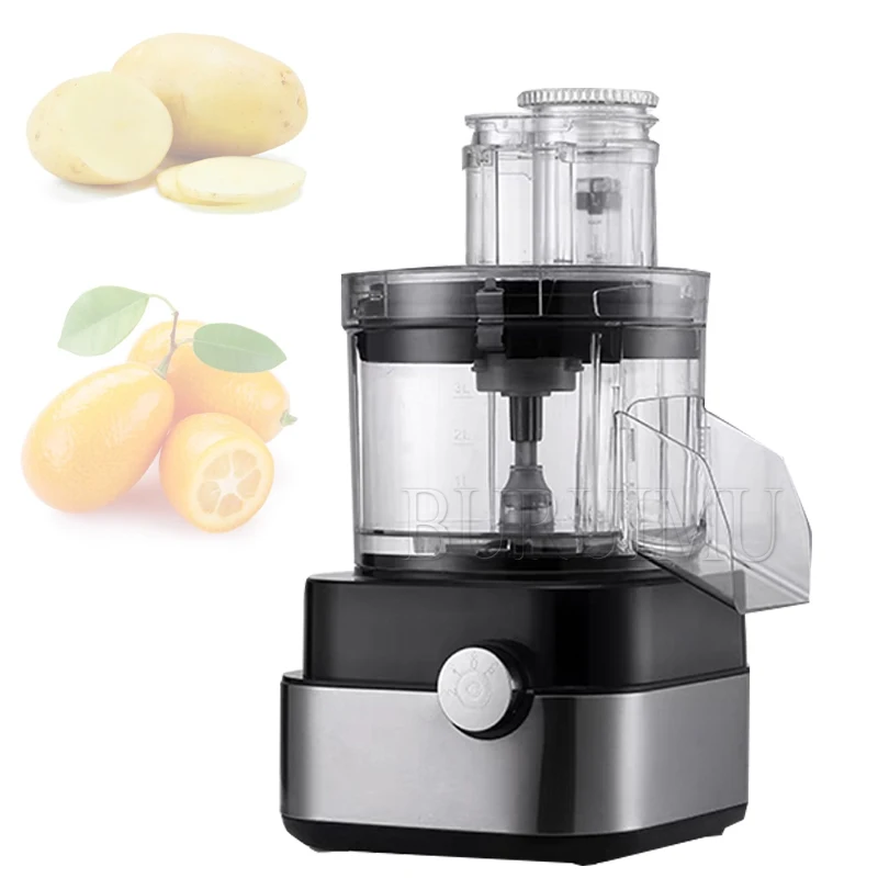 Electric Vegetable Cutter Meat Grinder Multifunctional Fully Automatic Dicer Shredder Vegetable Carrot Potato Slicer,Processador