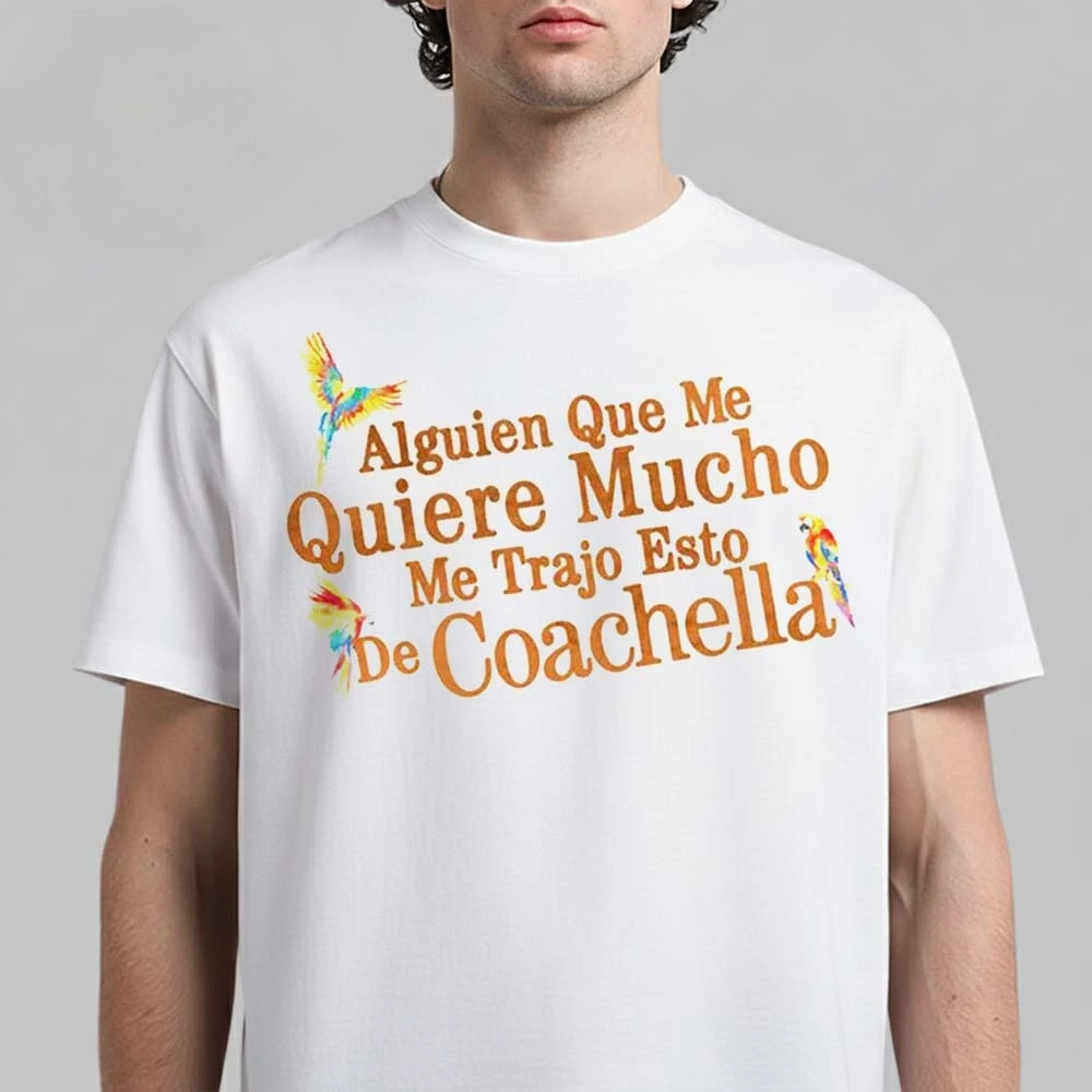 Camiseta Unisex de Algodón 100% con Gráfico de Karol G Coachella 2026, Nueva Moda Vintage Y2K de Verano, Camiseta Oversize para Hombre y Mujer, Regalo para Fans