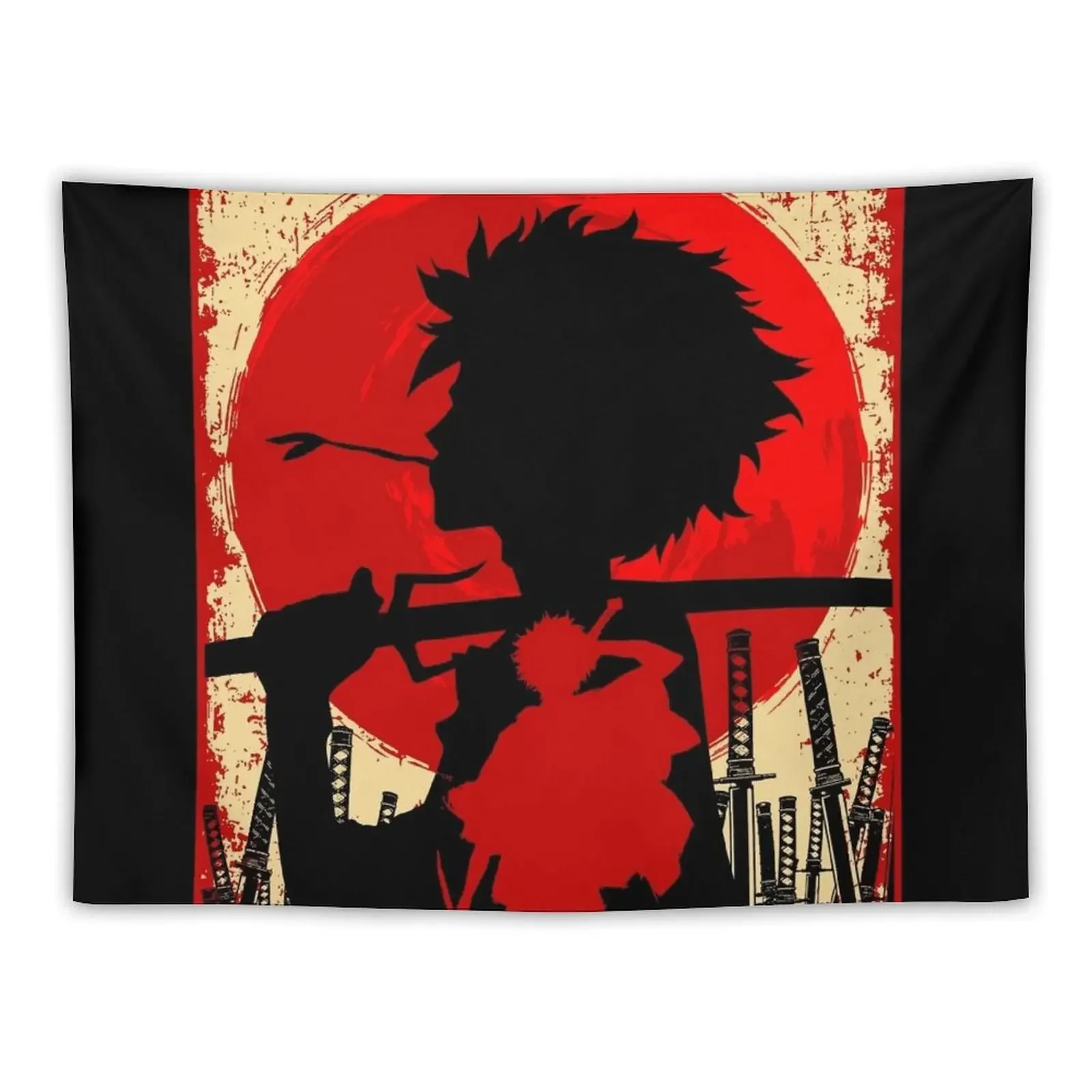 

Samurai sunset Mugen Tapestry Home Decor Accessories Wall Tapestries Tapestry