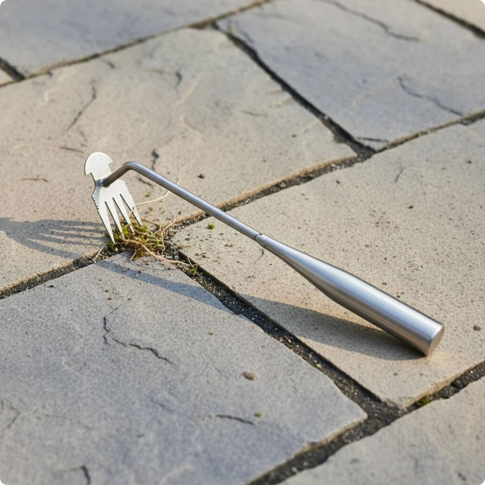 

Crevice Weeding Tool Multi-Purpose Crack Weeder Grass Removal Tool Rust Resistant Manual Unwanted Growth Scraper Lightweight