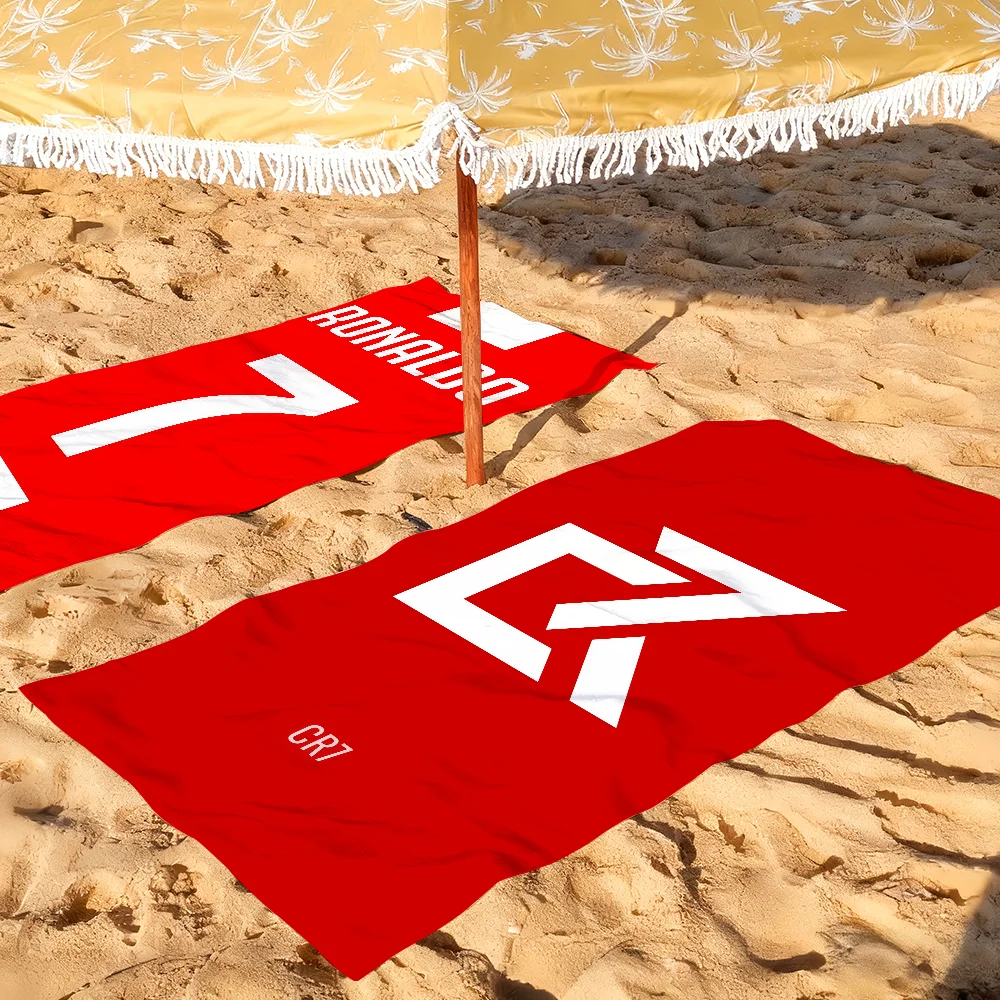 Athlete C-CR7 Beach Towel For Beaches Yoga Studios Gyms Hot Springs Swimming Pools And Picnics