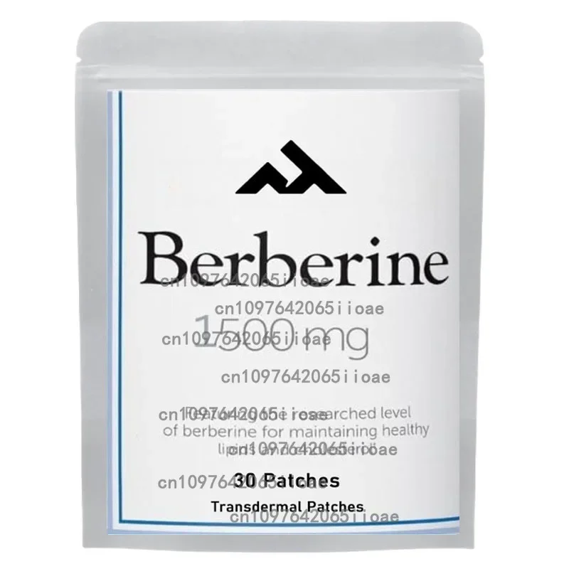 

Berberine Transdermal Patches for Immune & Cardiovascular Health 30 Patches One Month Supply Supports Heart Health
