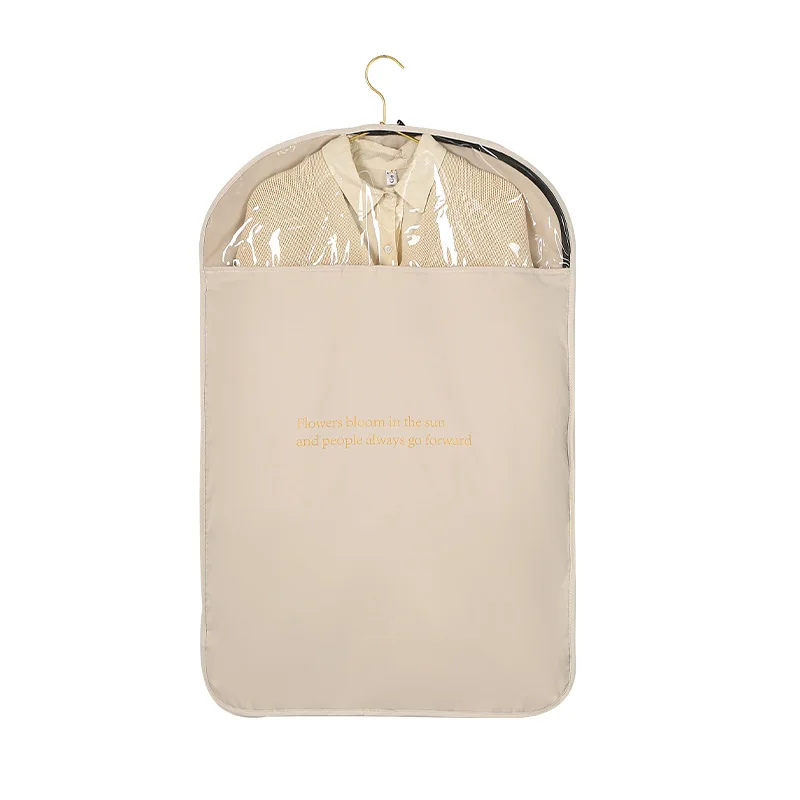 Clothing Dust Cover Hanging Light Luxury Clothing Dust Bag Down Jacket Transparent Coat Cover