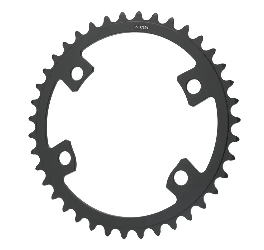 10/11/12S Rennrad-Kettenblatt mit 4 Schrauben, 110BCD, für 105 FC-R7000 / ULTEGRA FC-R8000 / DURA-ACE FC-R9100, Asymmetrisch 50-34T 52-36T 53-39T – Detail 12