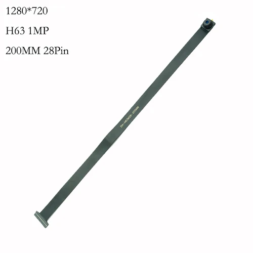 Imagen 1 del producto 1 uds/2 uds/5 uds 1MP 1280*720 H63 módulo de cámara 80 grados MIPI SPI DVP interfaz de 28 pines 1/4 lente 200MM de longitud
