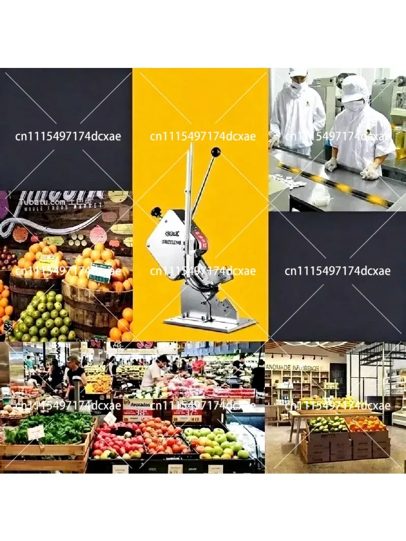U-Shaped Manual Buckle Machine for Sausage Ham Mushroom Clipping Supermarket Use