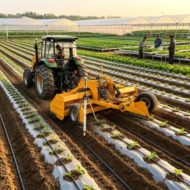 Maintenance‑Free Laser Grader and Land Leveler, Sealed Bearing Scraper for Long‑Life Operation in Harsh Agricultural Environment