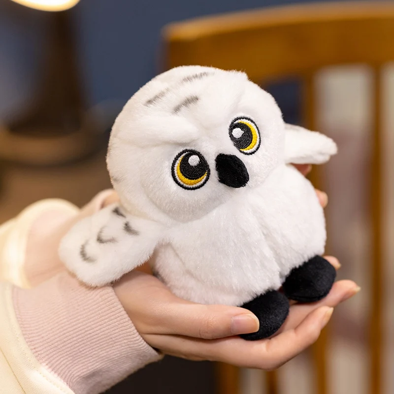New 13cm/5.11in Cure simulated owl Plush Toys Soft Animal Home Decoration Christmas Gift Children's Birthday Gift Companion Gift