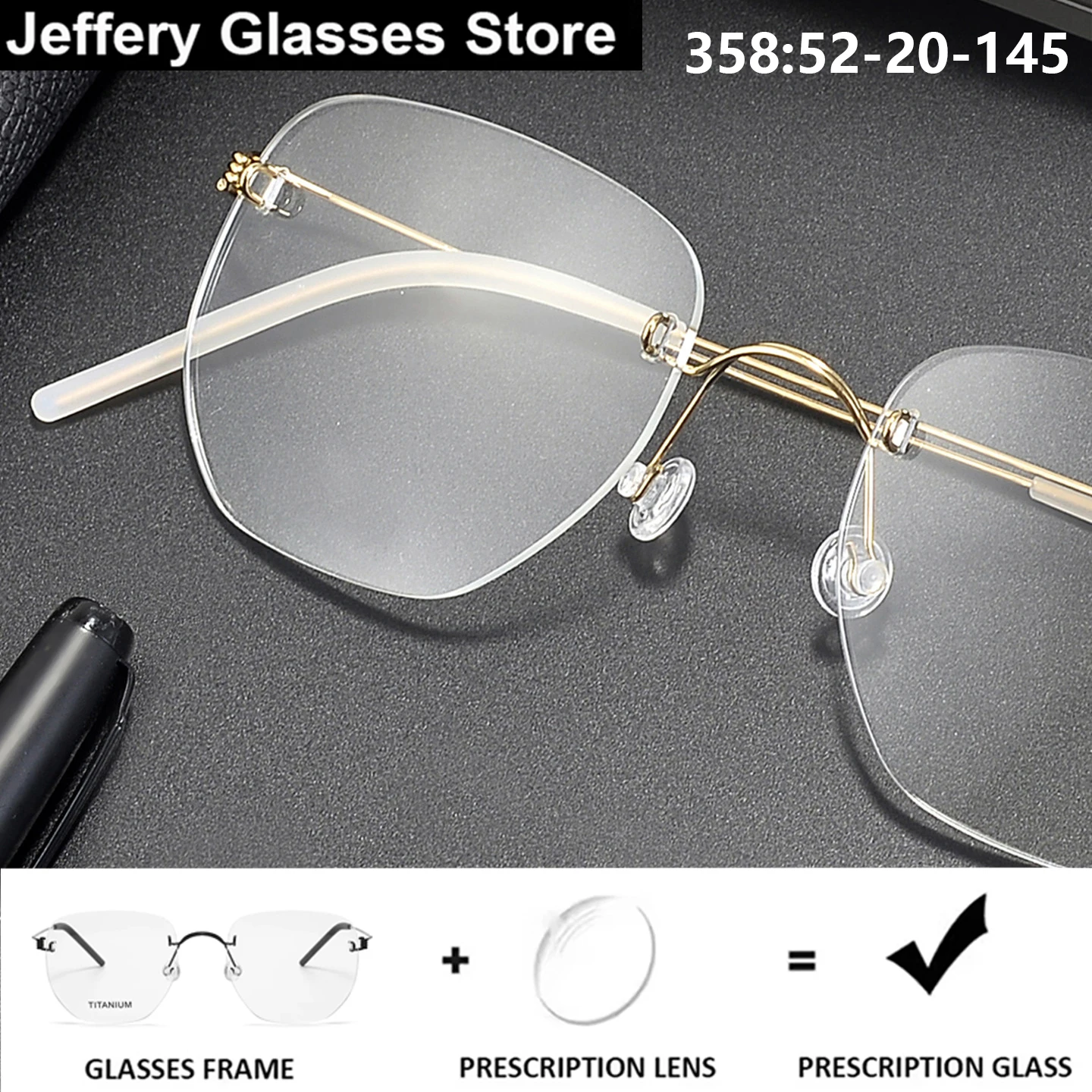 denmark-brand-big-polygon-rimless-optical-glasses-frame-4g-ultralight-screwless-358-prescription-eyeglasses-no-rim-spectacles