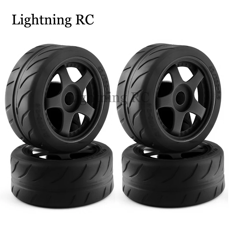 

4pcs 5-Spoke 100x42mm Tire Tyre 17mm Wheel Hex for Arrma 1/7 Infraction Limitless Felony RC Car Upgrade Parts