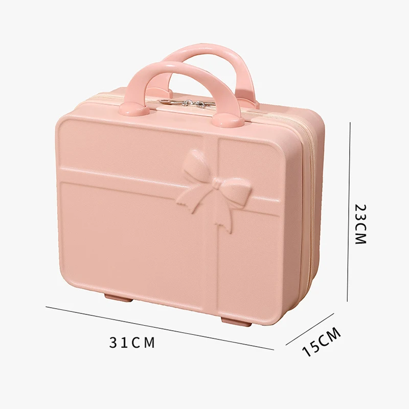 14Inch Suitcase Travel Carry-On Cosmetic Bag Luggage Carrier Hand Luggage Box for Women Cabin Suitcase Mini Lightweight Boarding