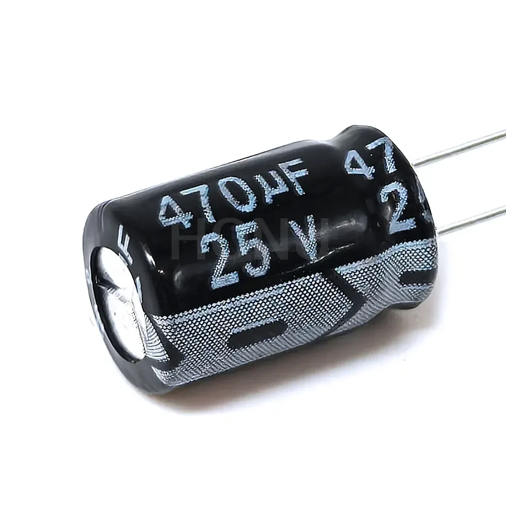 20PCS 470uF 25V 470MFD 25Volt 8*12mm Aluminum Electrolytic Capacitor Radial 470mf25v 470uf25v 25v470mf 25v470uf ±20%​
