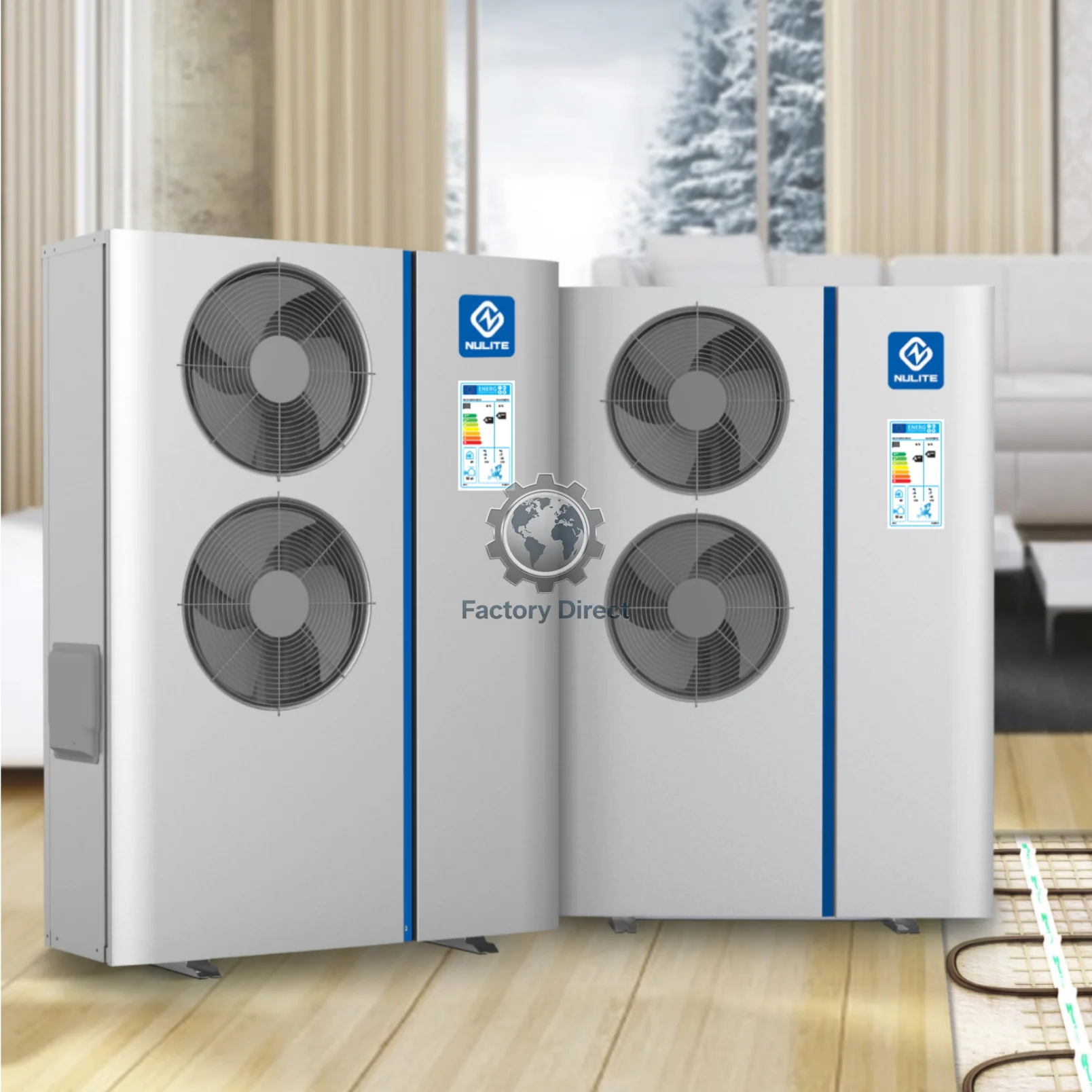 

Czech Republic 6KW 8KW 10KW 12KW Heatpump R290 R32 DC Inverter House Apartment Heating Air Source Heat Pump Tepelne Cerpadlo