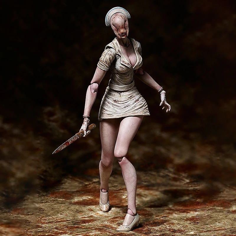15cm Figma Sp-061 Silent Hill 2 Figure Bubble Head Nurse Action