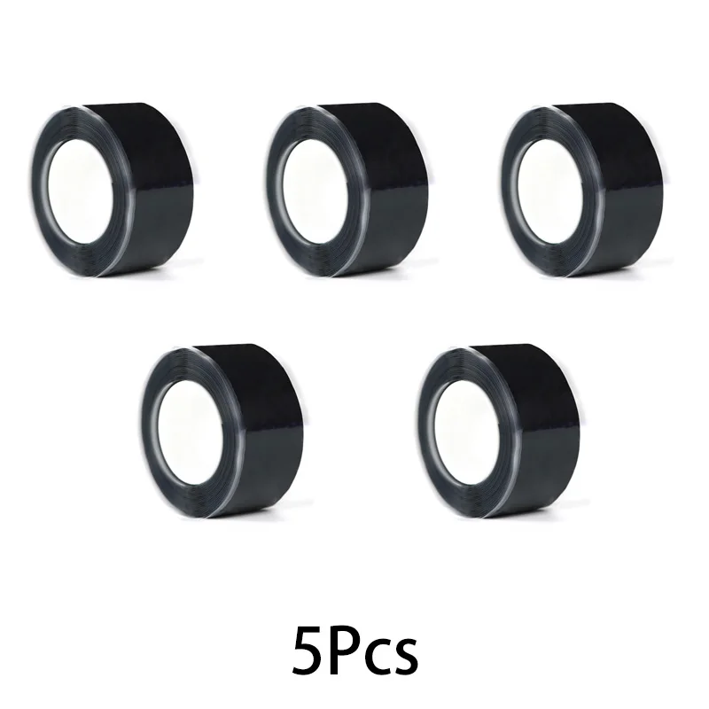 SELBSTVERSCHweißendes SILIKONBAND Wasserdichtes Dichtungsband 0,6 mm Wasserdichtes Dichtungsband zur Reparatur von undichten Rohren, Schläuchen, Booten, Überlebensset