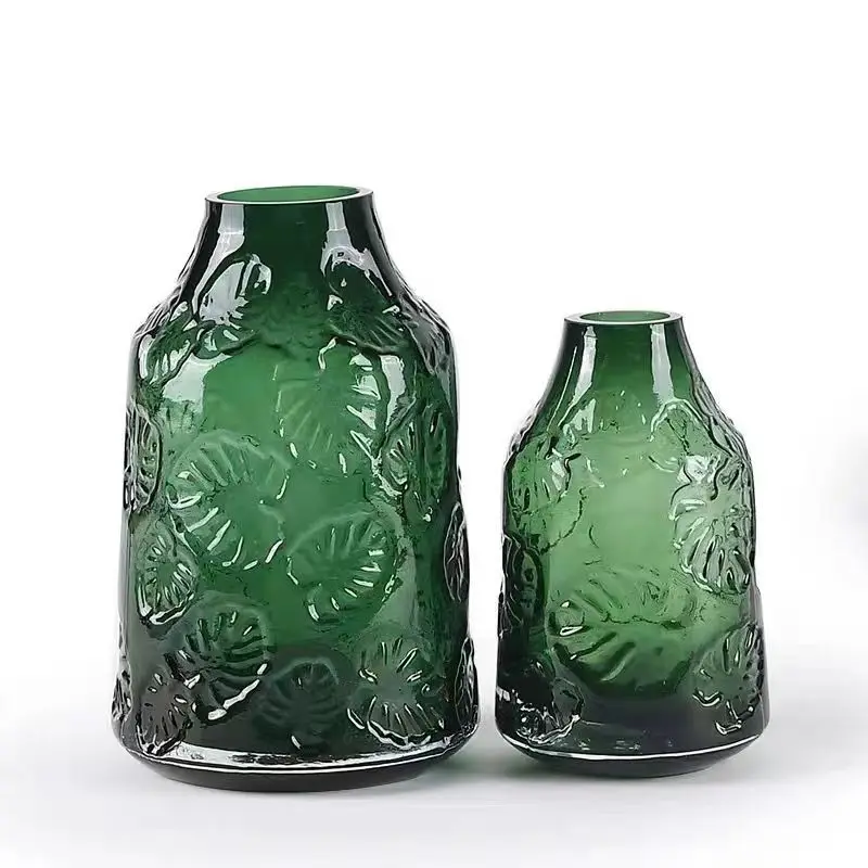 

Modern minimalist glass vase transparent ornament living room home decoration dining table flower vase creativity