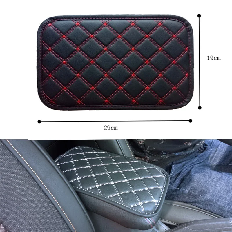 Multi Colored CarCenter Armrest Cushion Car Center Console Armrest Seat Box Cushion Pillowcase Cushion Vehicle Protection Design