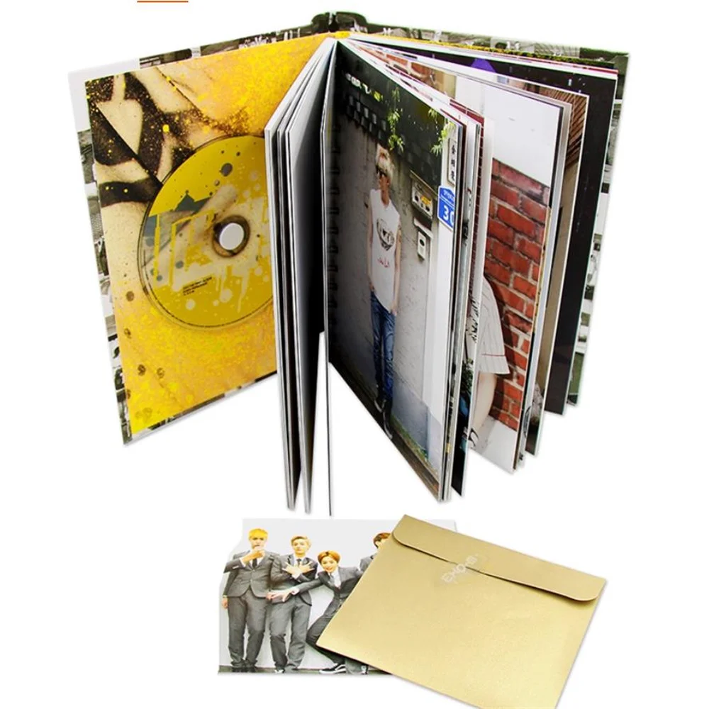 ألبوم EXO الكوري CD Works Complete Works Roar/Miracle of ديسمبر/OXO/MAMA ألبوم القرص المضغوط الكوري