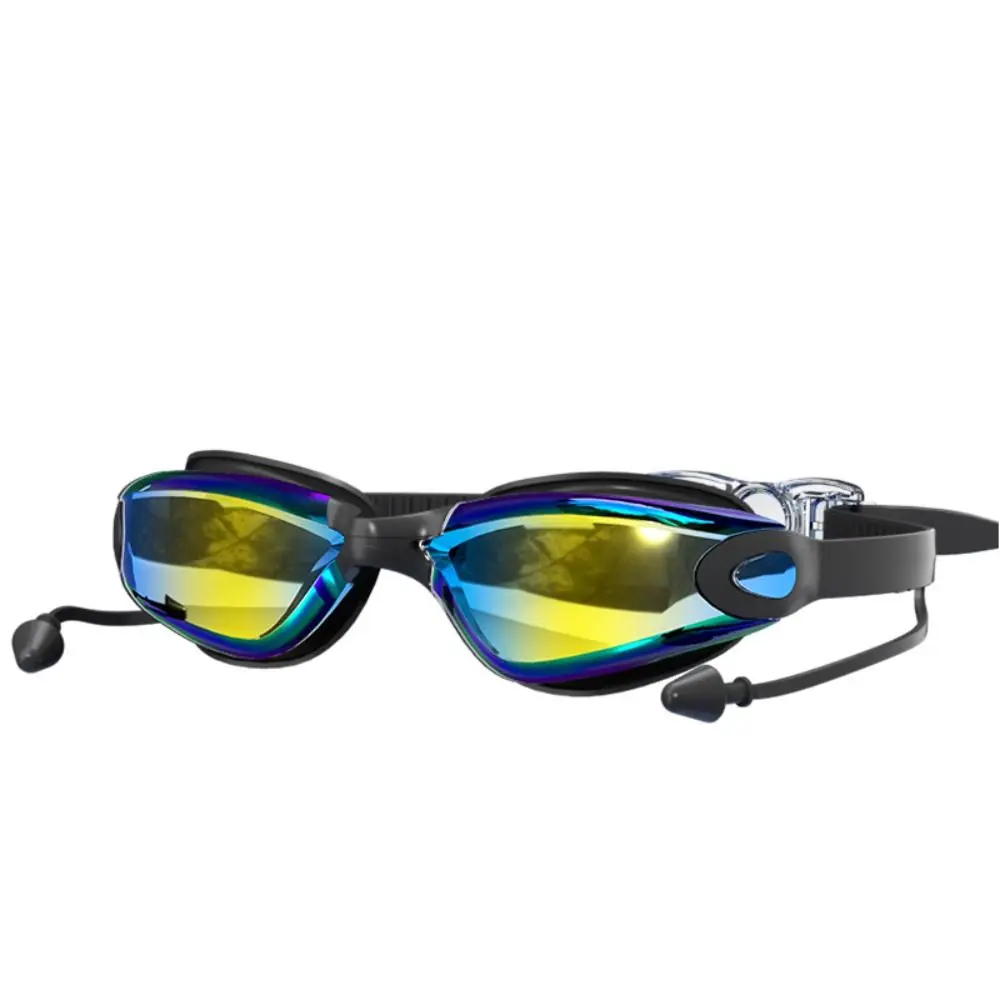 Creative HD Summer Swimming Goggles Anti Fog Silicone Diving Swim Glasses Waterproof Adjustable Swim Eyewear Men Women