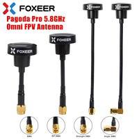 FOXEER FPV Antenna Pagoda Pro 5.8GHz 3dBi Omni Antenna RHCP SMA RP-SMA for RC Drone