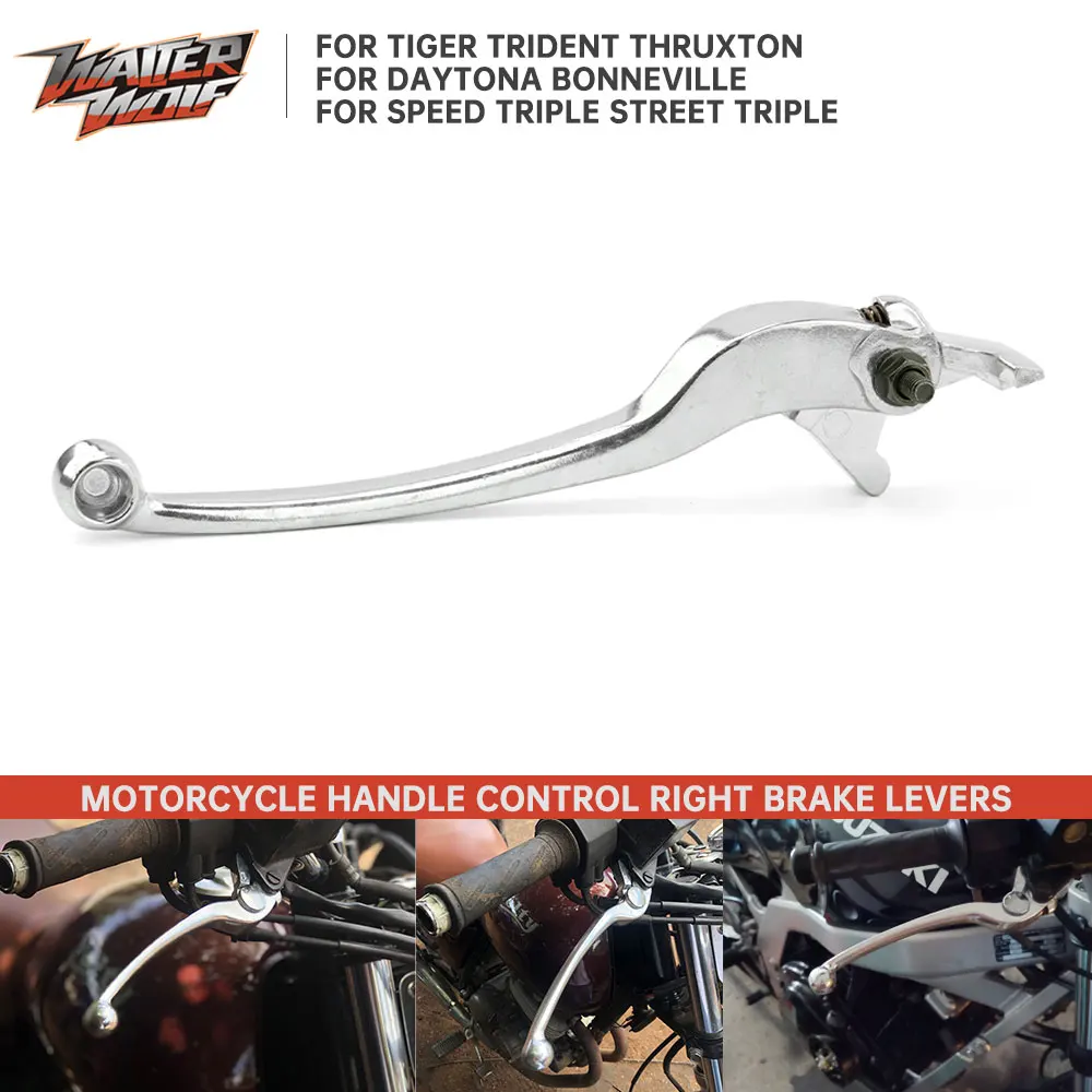 

For Tiger 600 800 1200 1050 Right Brake Lever For Street Triple 675 765 Speed Triple 900 955 Daytona Trident Bonneville Sport