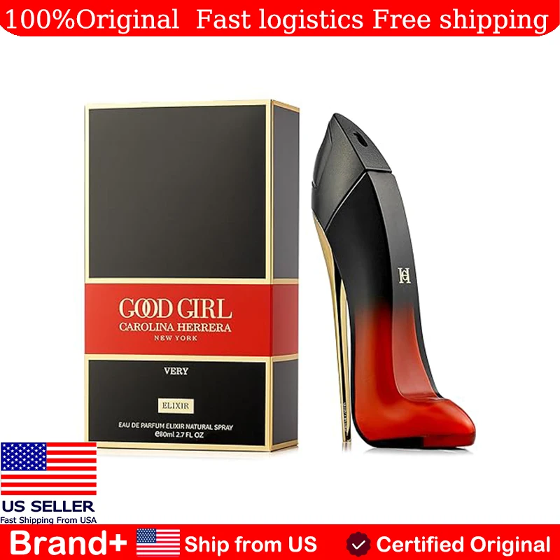

Very Good Girl Elixir By Carolina Herrera for Car 2.7 Oz EDP Spray Arabian Women Perfume Long Lasting Fragrance Cologne Natural