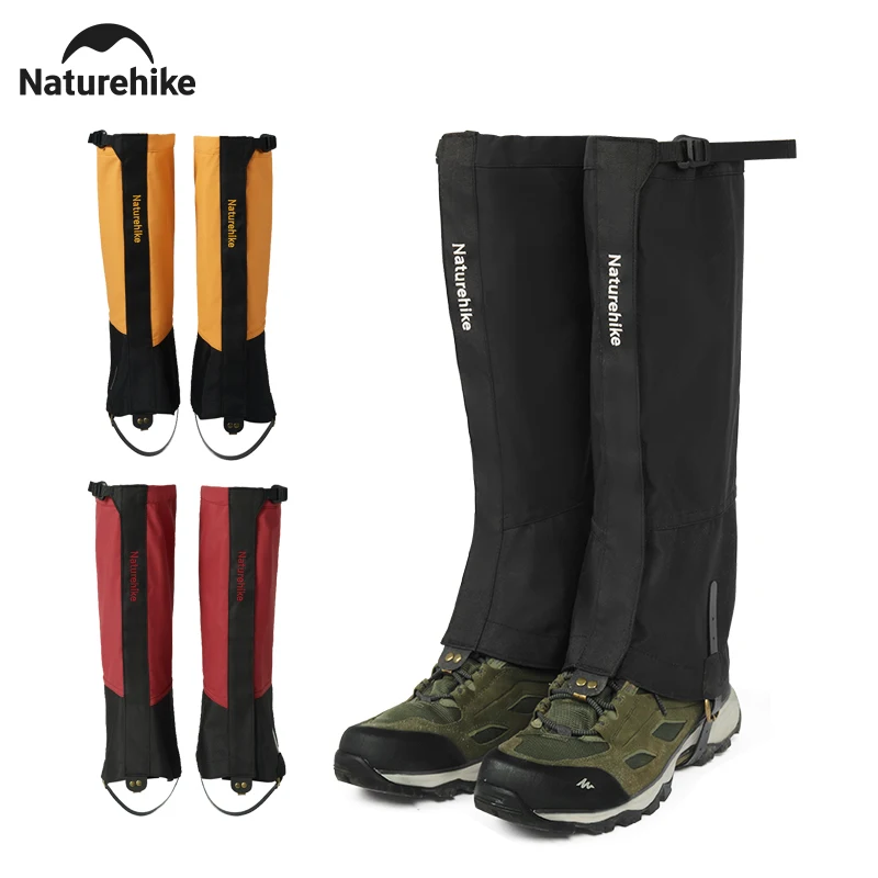 Naturehike Outdoor Trekking Snow Leggings Waterproof Snow Boot Shoe Cover Adjustable Warm Foot Cover Skiing Climbing Snowshoeing