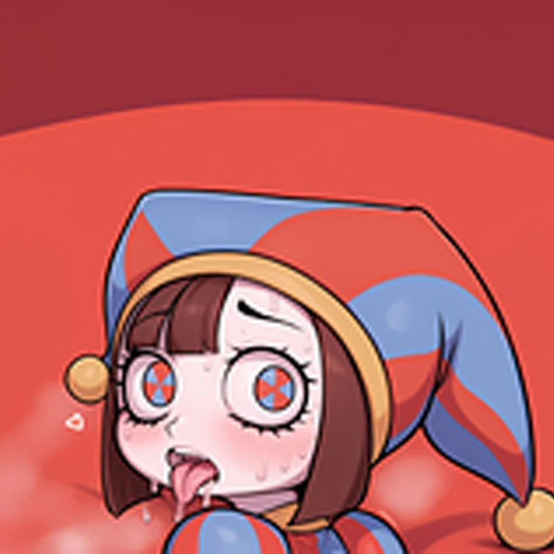 

Anime Dakimakura Pillow Case Pomni Sexy and Busty Beautiful Girl Double-Sided Halloween