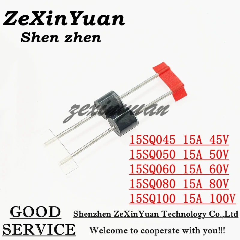 

10PCS/LOT 15SQ045 15SQ050 15SQ060 15SQ080 15SQ100 15A 45V 50V 60V 80V 100V Schottky diode New original