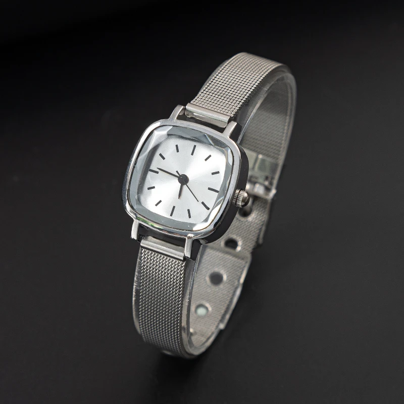 

Роскошные женские кварцевые часы с регулируемым ремешком из нержавеющей стали, женские наручные часы, подарочные часы, дропшиппинг, Relojes Para Mujer