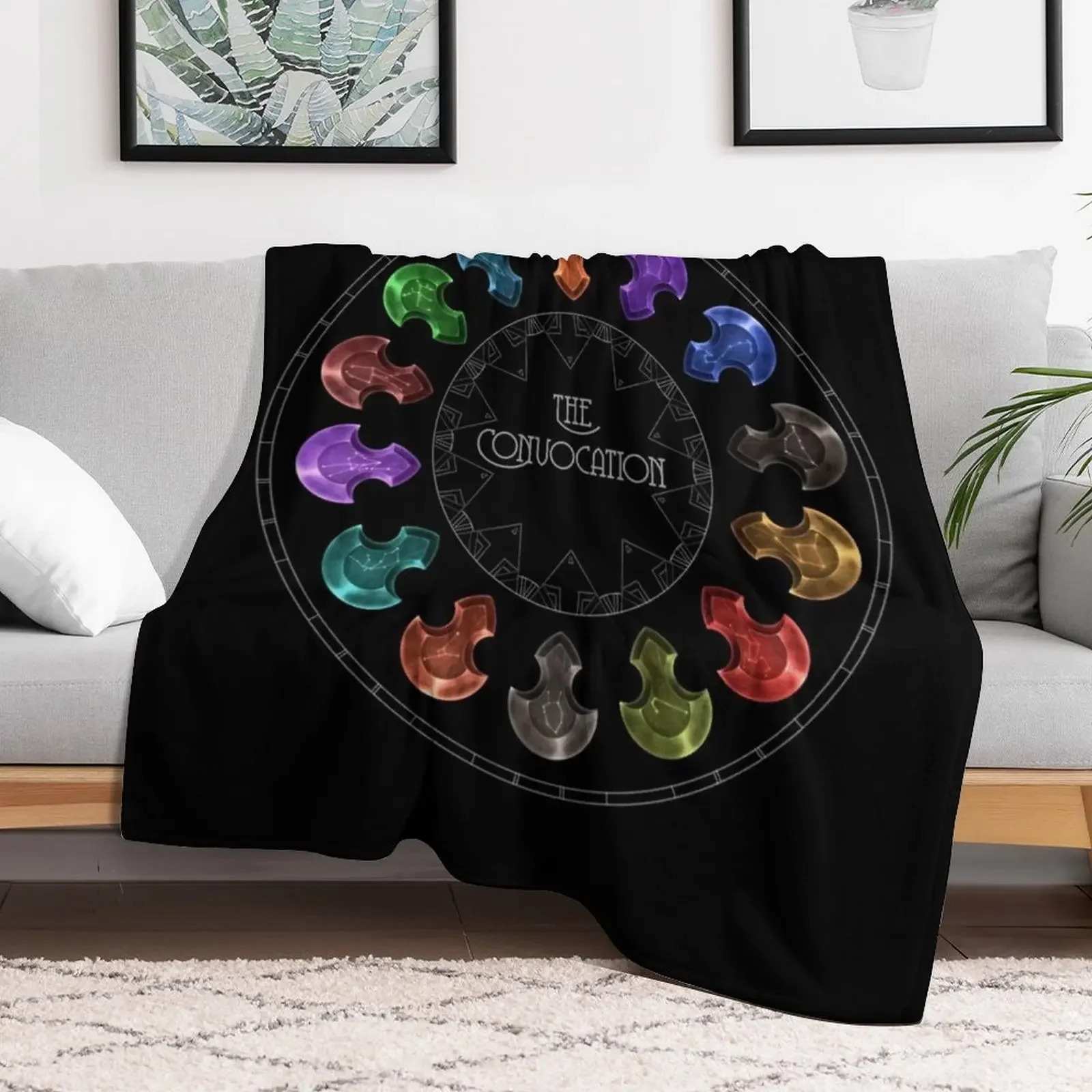 The Convocation Throw Blanket Furrys decorative Winter beds Decorative Beds Blankets