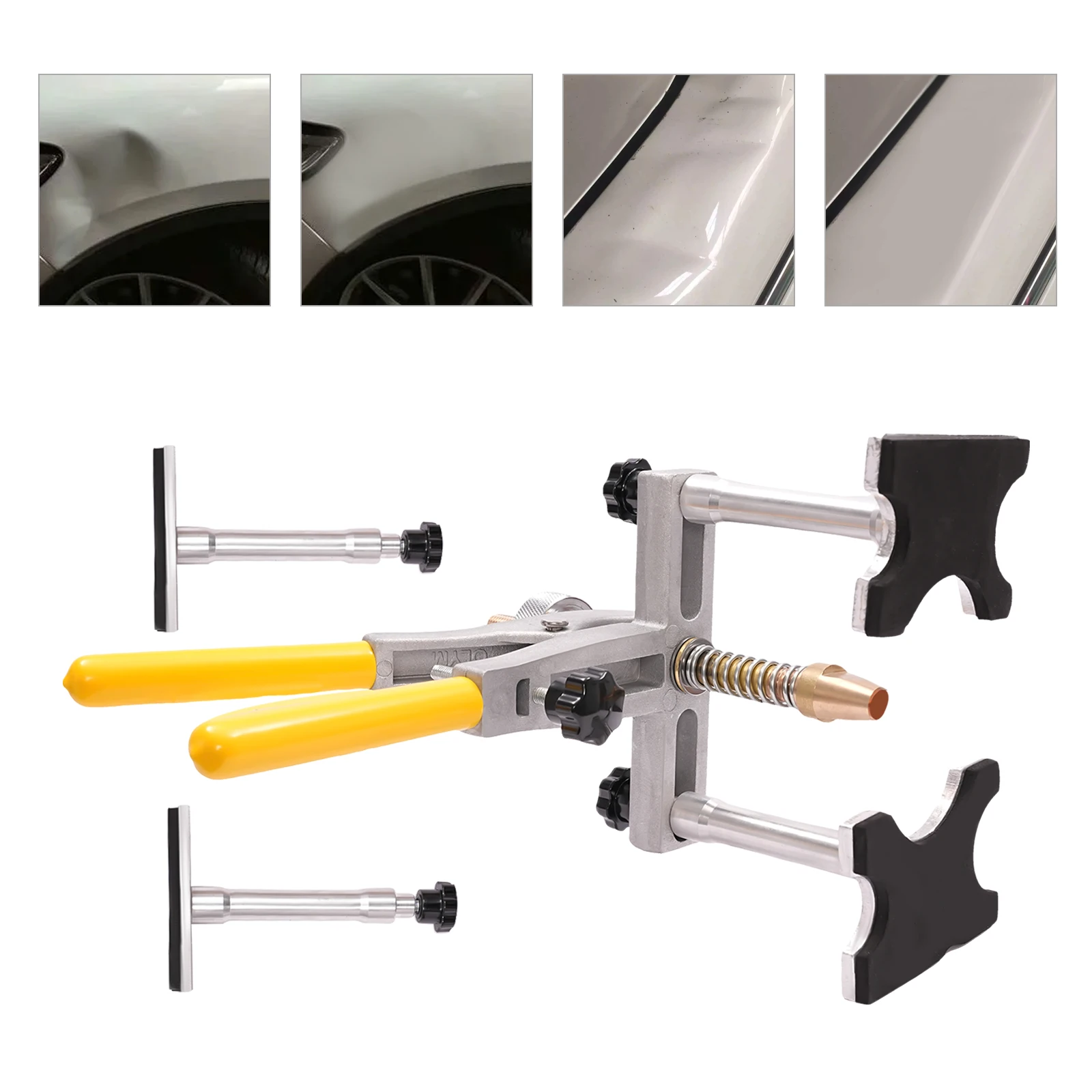 Waterproof Car Body Repair Tool Non-Slip Sheet Dent Spot Welding Pulling Unit Compact And Lightweight for Hail Damage/Door Dents