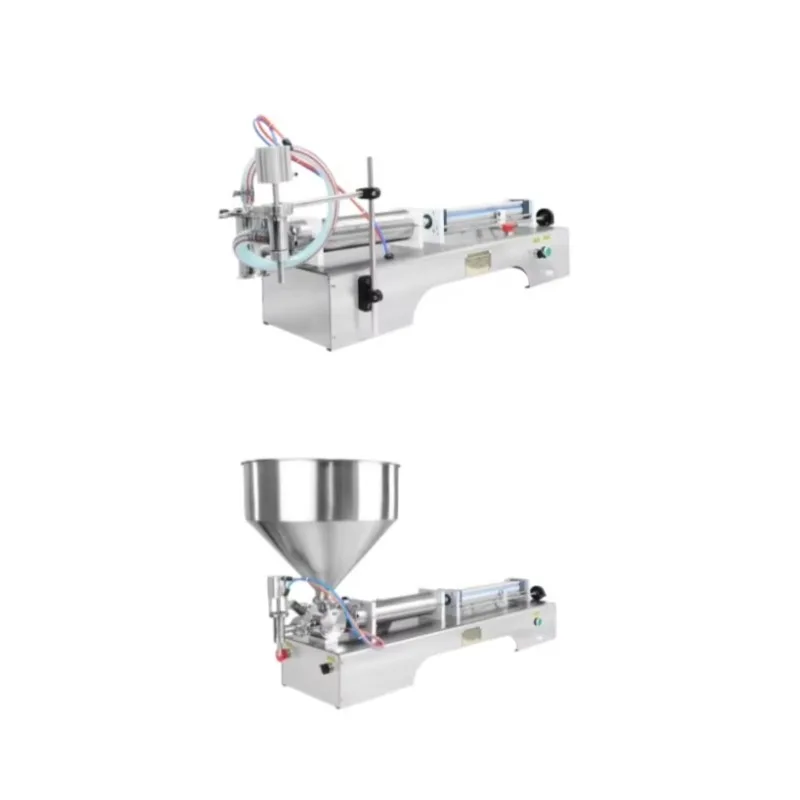 Double Nozzle Stainless Steel Liquid Filling Machine Semi Automatic For Beverage Cosmetic Liquid Bottle Filling Production Use
