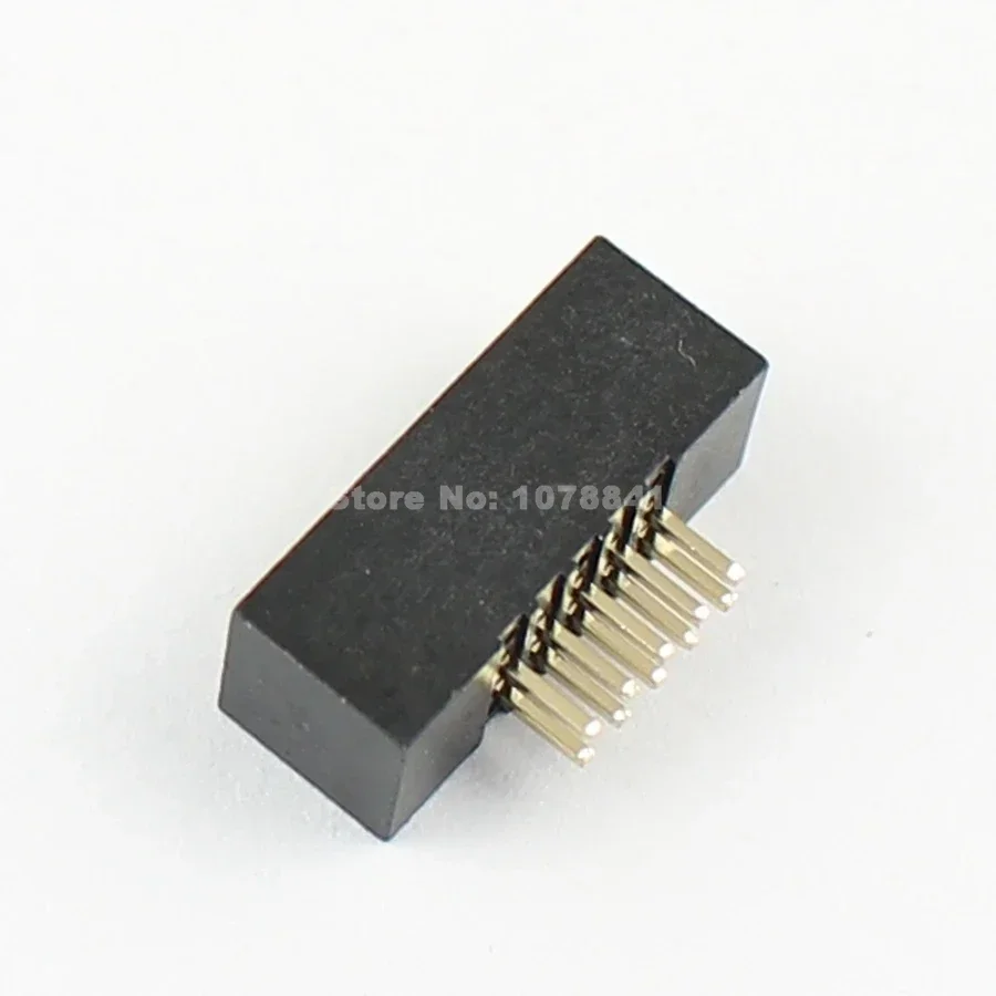 200pcs 1.27mm 2x5 Pin 10 Pin DIP Male Shrouded PCB Box Header IDC Connector