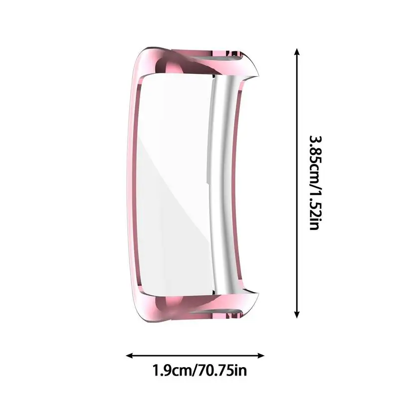 Screen Protector Soft Cover For Fitbits Inspire 3 Lightweight TPU Protective Bumper Scratch-resistant Shell Accessories