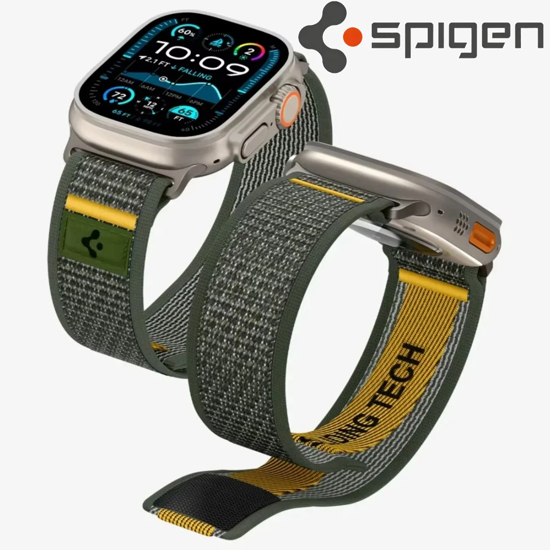 Pasek sportowy Spigen do Apple Watch Athlex Air, kompatybilny z 3/2/1 49mm, 11/10 46mm, 9/8/7 45mm, SE3/SE2/SE/6/5/4 44mm — zdjęcie produktu 1